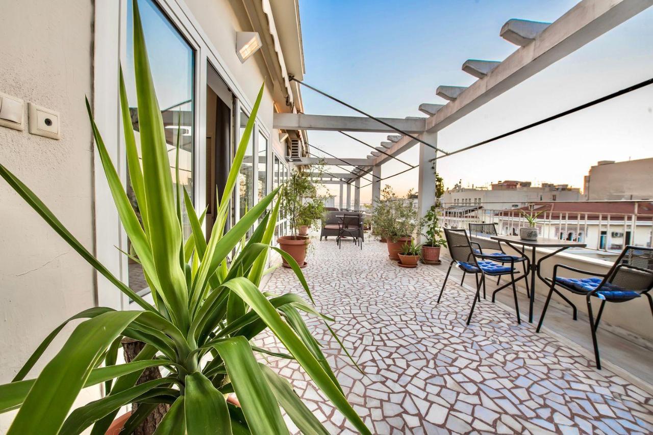 #Icarus Penthouse By Halu! Apartments Thessaloníki Exteriör bild
